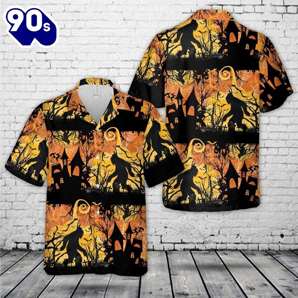 Veteran Halloween, Bigfoot Halloween Hawaiian Shirts For Man And Women Veteran Halloween, Bigfoot Halloween Hawaiian Shirts For Man And Women