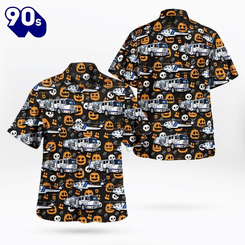 Veteran Halloween, Halloween, Santa Barbara County Fire Department, California Hawaiian Shirt For Man And Women Veteran Halloween, Halloween, Santa Barbara County Fire Department, California Hawaiian Shirt For Man And Women