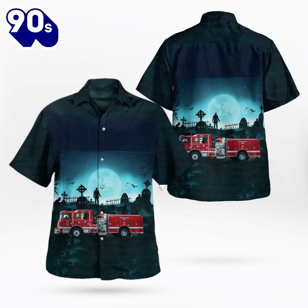 Veteran Halloween, Halloween, Vancouver Fire Department, Vancouver Wa Hawaiian Shirt For Man And Women Veteran Halloween, Halloween, Vancouver Fire Department, Vancouver Wa Hawaiian Shirt For Man And Women