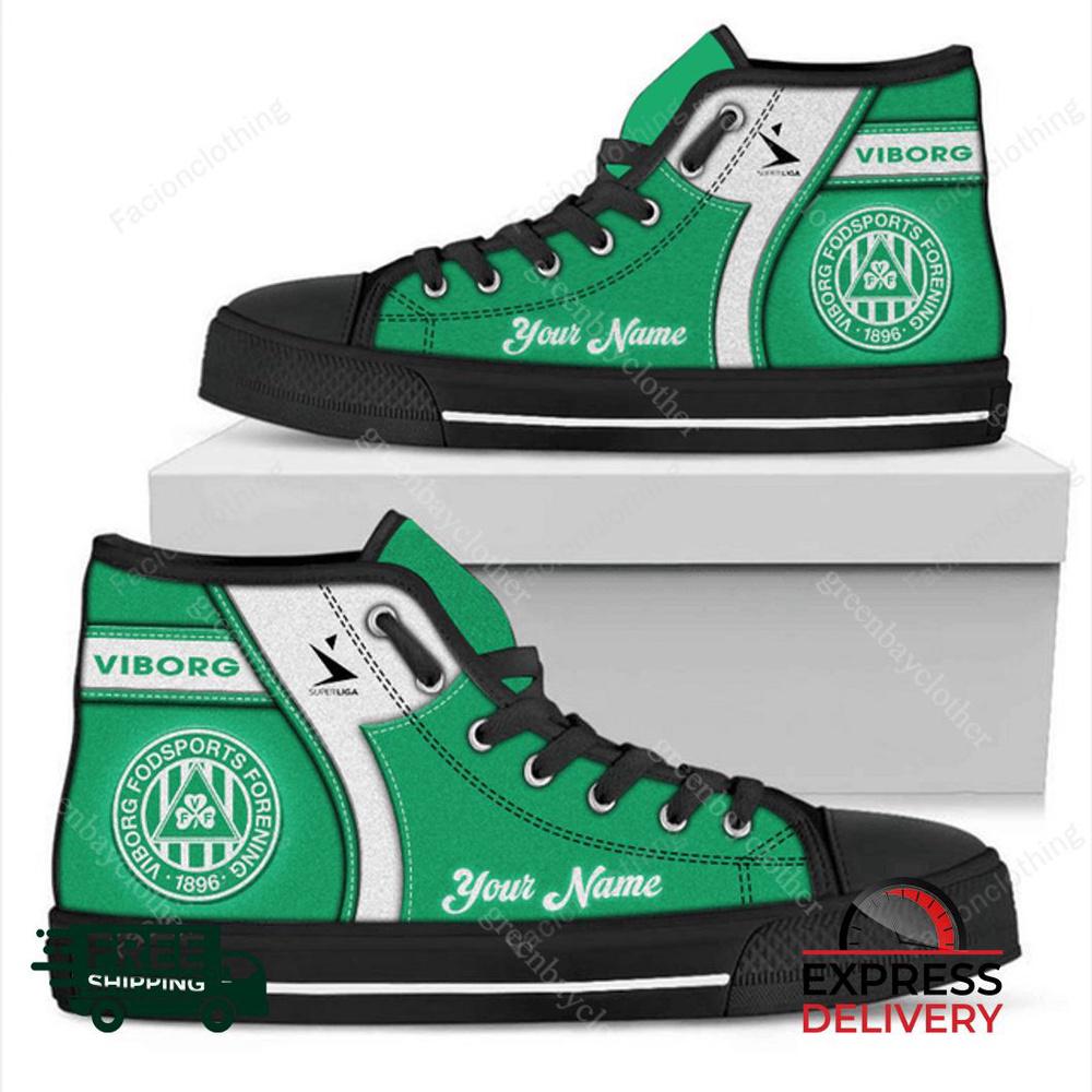 Viborg Personalized High Top Canvas Shoes Viborg Personalized High Top Canvas Shoes