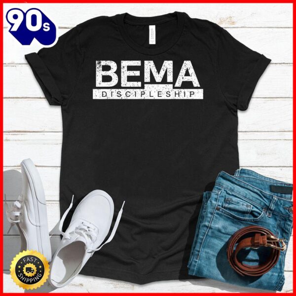 Halloween 2025  Vintage Bema Discipleship (Plain Black Tee) T-Shirt