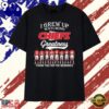 Vintage Kansas City Chiefs I Grew Up Watching Greatness Signatures 2026 T Shirt, Viral 2D Graphic Tee