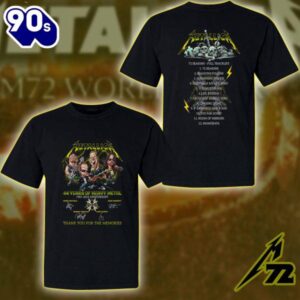 Vintage Metallica 44th Anniversary T-Shirt…