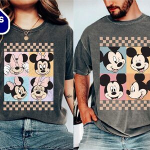 Vintage Mickey and Minnie Matching…