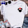 Vintage Mickey Santa Ears Shirt,Disney Mickey Christmas Gift Gift Xmas