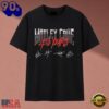 Vintage Motley Crue 40 Years Anniversary Band Signatures T Shirt , Trending Music 2D Tee