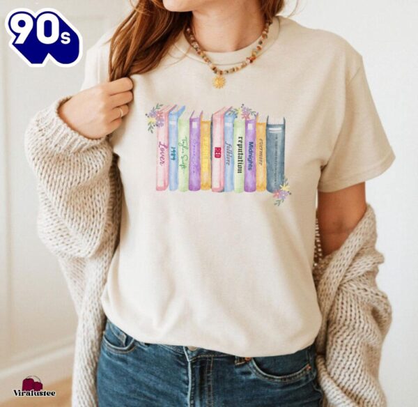 Vintage Taylor Swift Album Books Shirt