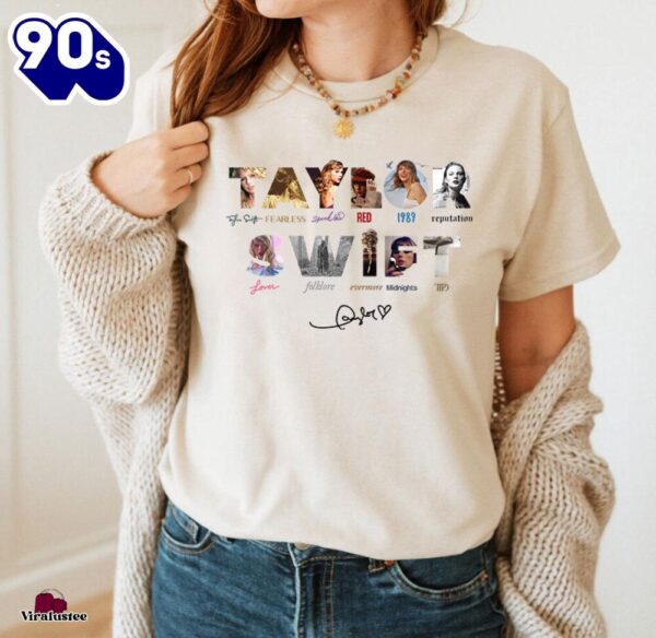 Vintage Taylor Swift Album T Shirt, Taylors Version Shirt – Viralustee