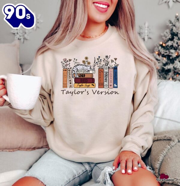 Vintage Taylor Swift Eras Tour Album Taylor’s Version Sweatshirt