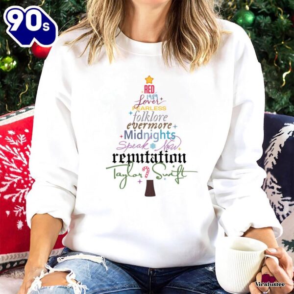 Vintage Taylor’s Version Eras Tour Album Sweatshirt