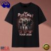 Vintage ZZ Top The Big One Tour 2026 Band Signatures T Shirt , Trending Music 2D Tee