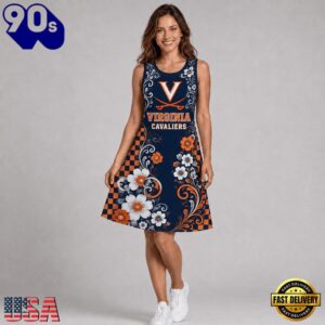Virginia Cavaliers NCAA Sporty Floral&hellip;