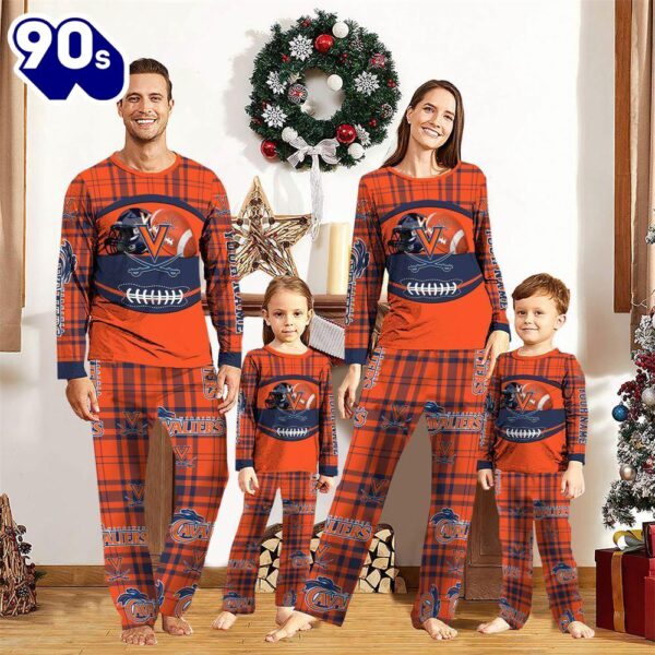 NCAA Family Pajama Sets  Virginia Cavaliers Pajamas Personalized Your Name