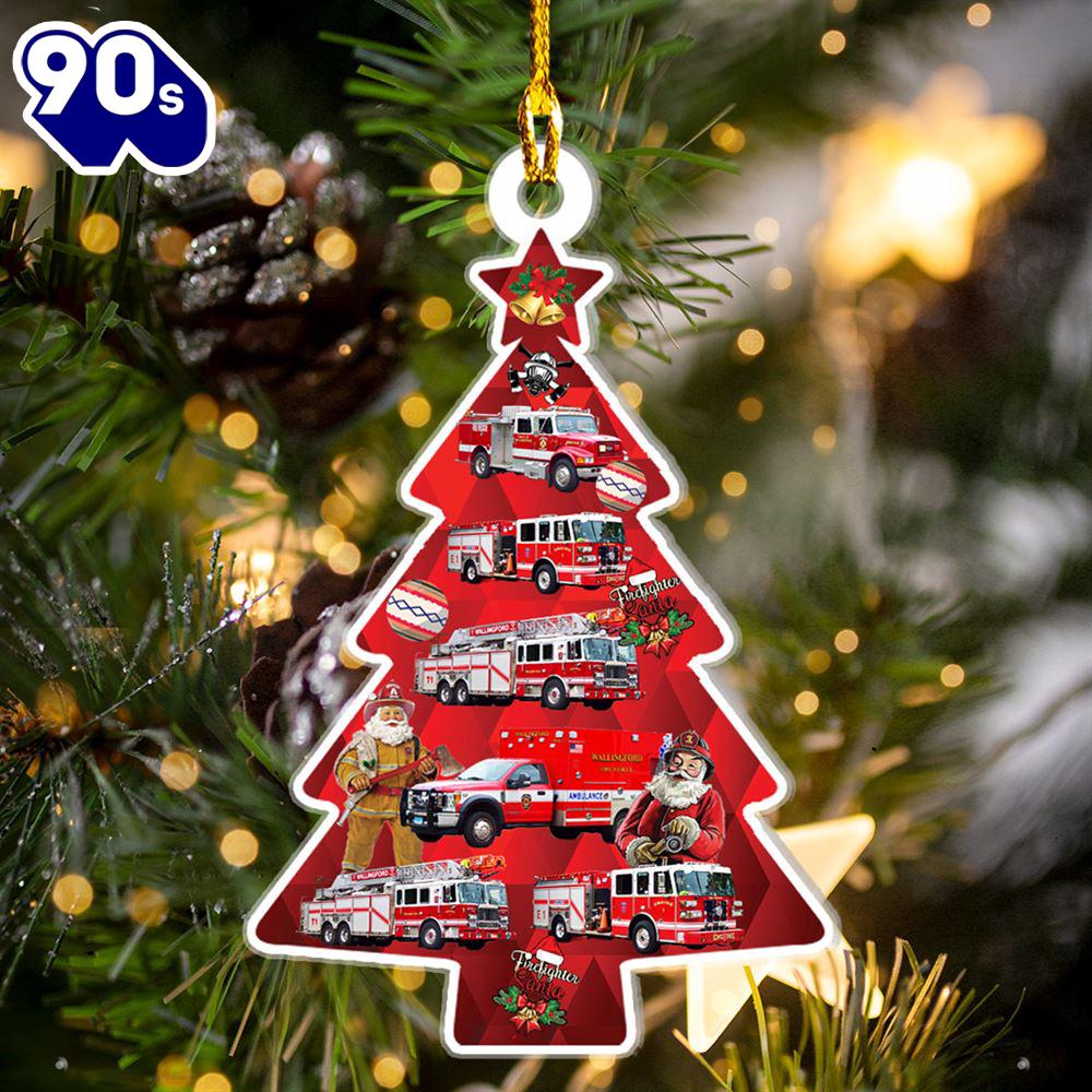 Wallingford, Connecticut, Wallingford Fire Department Christmas Ornament Wallingford, Connecticut, Wallingford Fire Department Christmas Ornament