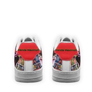 Wanda Maximoff Air Sneakers Custom Superhero Comic Shoes 2 Wanda Maximoff Air Sneakers Custom Superhero Comic Shoes