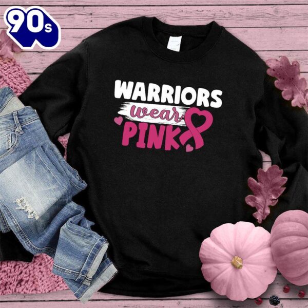 Warriors Wear Pink Colored Edition Sweatshirt  For Women