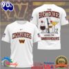 Washington Commanders Bartender Cocktail Mixology Tshirt