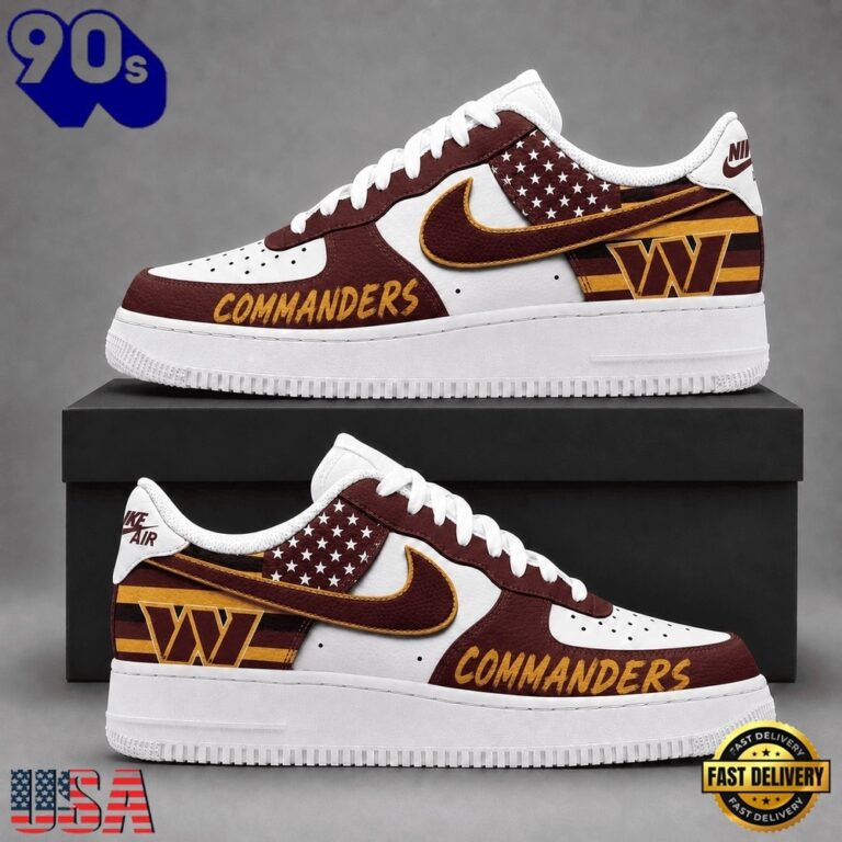 Washington Commanders Team Roster Washington Commanders NFL American Flag Football Team Limited Air Force ...
