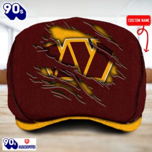 Washington Commanders NFL Basic Design Personalized Jeff Cap