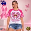 Washington Commanders NFL Breast Cancer Awareness Faith Hope Love 2026 Unisex T Shirt, NFL Trending Shirt