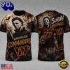 Washington Commanders NFL Michael Myers Sunday Nightmares Horror Halloween 3D T Shirt, NFL Trending Shirt