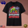 Washington Mystics I Hate Everybody Except Mystics Grinch Christmas T Shirt, Viral 2D Graphic Tee