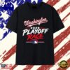 Washington Nationals 2026 Playoff Race Baseball T Shirt, Viral 2D Graphic Tee