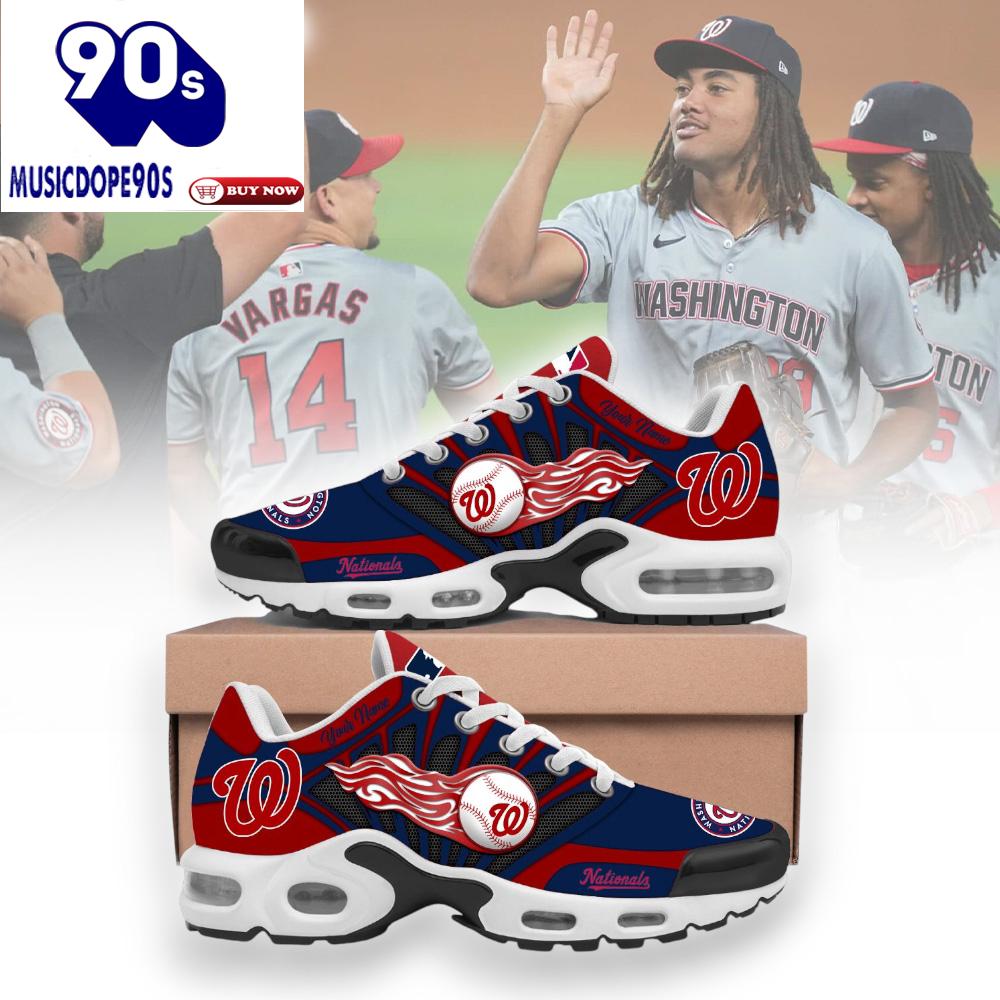 Washington Nationals Custom TN Air Max Plus Shoes For Fans