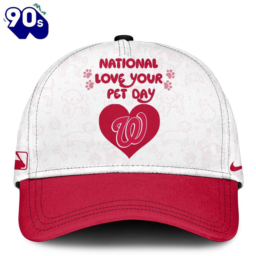 Washington Nationals National Love Your Pet Day 2026 Limited Edition Cap Washington Nationals National Love Your Pet Day 2026 Limited Edition Cap