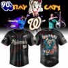 Washington Nationals Stray Cats 2026 US Tour Inspired Baseball Jersey