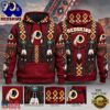 Washington Redskins Heritage Hoodie, Western Native Inspired Football Hoodie, Sport Trend 3D Shirt