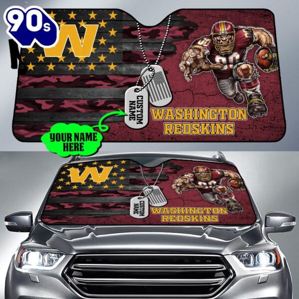 Washington Redskins NFL Car Sun Shade