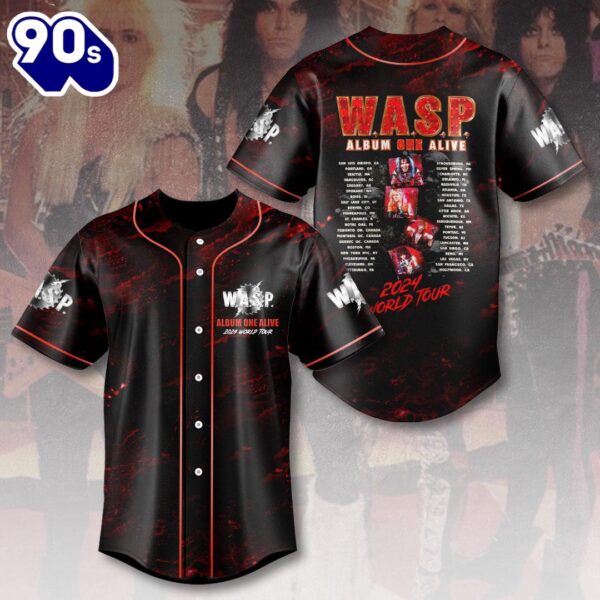 W.A.S.P. Baseball Jersey  Gift For Fans
