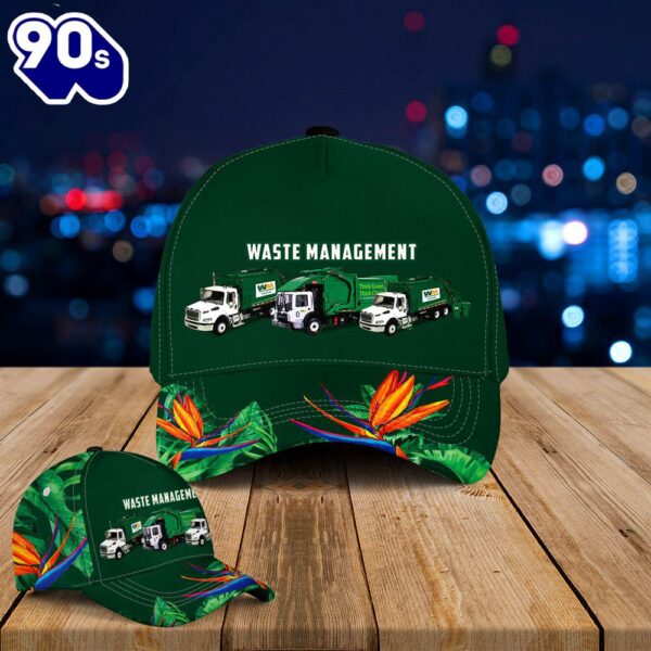Waste Management Basball Cap  Gift For Veteran Day
