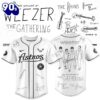 Weezer The Gathering Tour Baseball Jersey