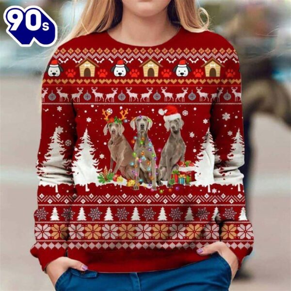 Weimaraner Ugly Premium Sweater