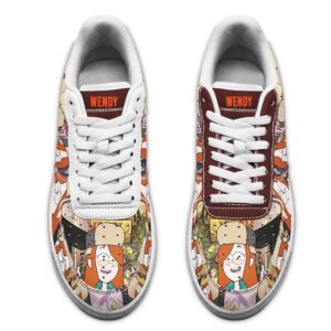 Wendy Gravity Falls Air Sneakers Custom Cartoon Shoes 1 Wendy Gravity Falls Air Sneakers Custom Cartoon Shoes