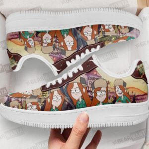 Wendy Gravity Falls Air Sneakers Custom Cartoon Shoes 3 Wendy Gravity Falls Air Sneakers Custom Cartoon Shoes