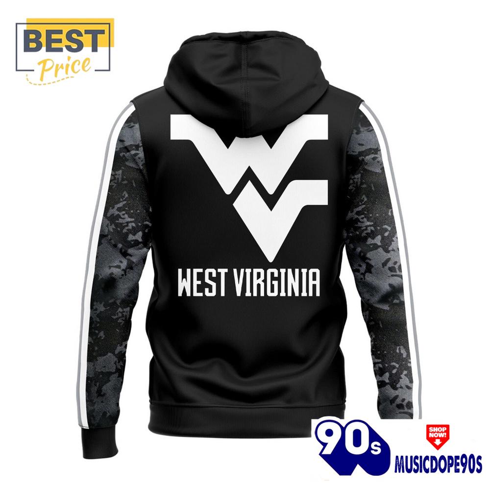 West Virginia 2024 Coal Rush Blackout Hoodie, Jogger, Cap