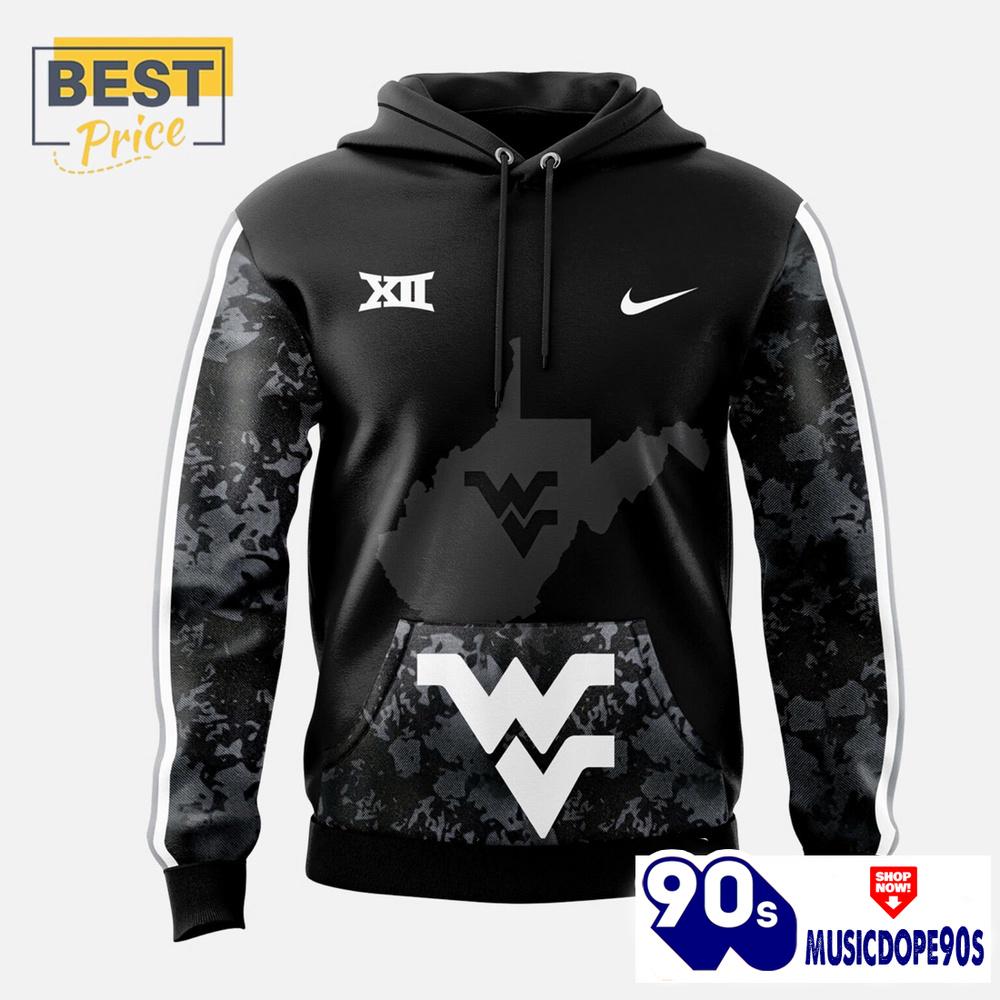 West Virginia 2024 Coal Rush Blackout Hoodie, Jogger, Cap