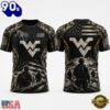 West Virginia Mountaineers x Military Appreciation T Shirt, Sport Trend 3D Shirt