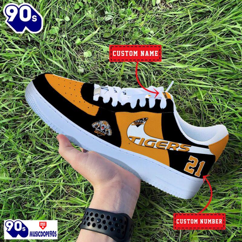 Wests Tigers NRL Personalized Air Force 1 Shoes Wests Tigers NRL Personalized Air Force 1 Shoes