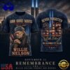 Willie Nelson American Flag Portrait 343 Tribute 3D Shirt, Viral 3D Music Tee