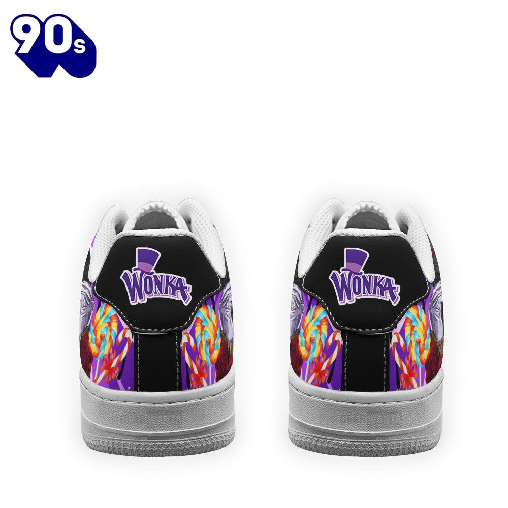 Willy Wonka Custom Air Sneakers Willy Wonka Custom Air Sneakers