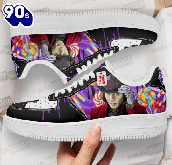 Willy Wonka Custom Air Sneakers