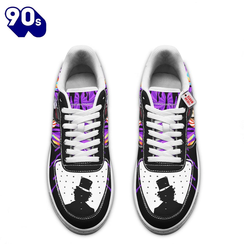 Willy Wonka Custom Air Sneakers Willy Wonka Custom Air Sneakers