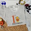 Winnie The Pooh Cartoon Halloween Embroidered Sweatshirt Fashion Style For Man And Women