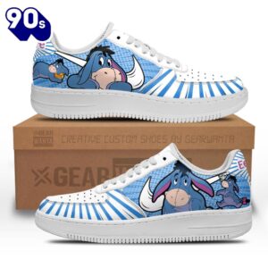Winnie The Pooh Eeyore Air Sneakers Custom v1
