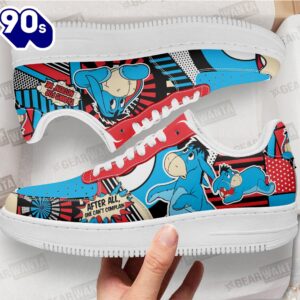 Winnie The Pooh Eeyore Air Sneakers Custom