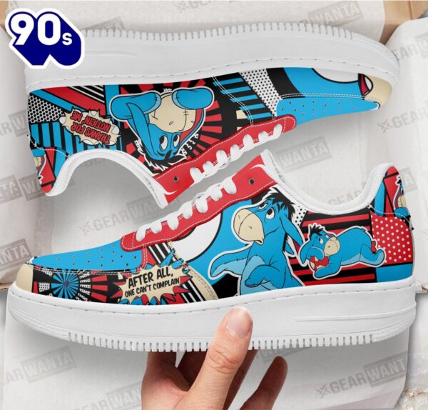 Winnie The Pooh Eeyore Air Sneakers Custom